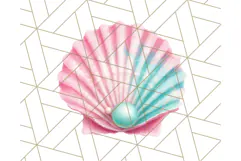 Pink and Mint Summer Clipart PNG Beach Icons, Summer Fun Png Product Image 5