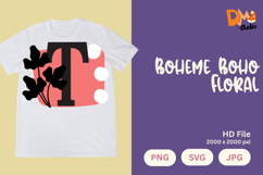 Boheme Boho Floral Monogram Product Image 1