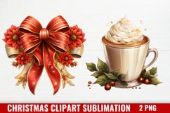 Christmas Clipart Sublimation, Christmas Clipart Product Image 1