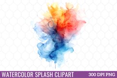 Watercolor Splash Clipart Product Image 1