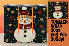 Unique Gift: 20oz Tumbler Design , Snowman Product Image 1