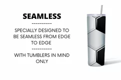 Soccer Tumbler Sublimation | 20 oz | Sport | Ball Product Image 3