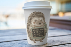 Back to School Hedgehog Clipart Product Image 5