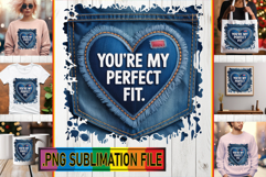 Whimsical TSHIRT PNG Designs, Heart Quote Product Image 1