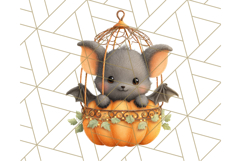 Halloween Costume Parade Clipart PNG with Monsters Clip Art Product Image 5