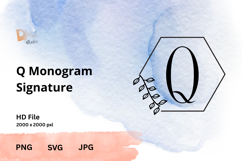 Monogram Signature Product Image 1