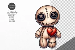Halloween clipart, Doll clipart, Autumn clipart Product Image 1