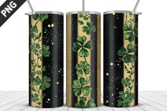 3D St Patrick&#039;s Day Tumbler Wrap| Sublimation Design Product Image 2