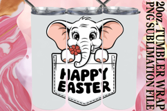 LUMINOUS DREAMS 20oz TUMBLER WRAP, Easter Animals Product Image 1