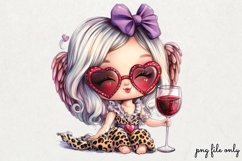 Cupid Anti Valentines Day Clipart PNG Product Image 1