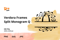Verdora Split Frames Monogram Product Image 1