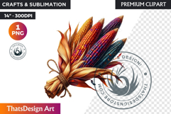 Rustic Harvest Fall clipart PNG, Autumn Pumpkin thanksgiving Product Image 1