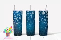 Merry Christmas Skinny tumbler Sublimation #17 Product Image 1