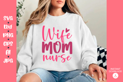Mother&#039;s day SVG Design, SVG Cut file design Product Image 1