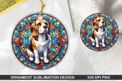 Animals Stained Glass Ornament Bundle, 30 High-Quality PNG Product Image 2