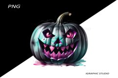 Halloween Pumpkin Clipart Product Image 1