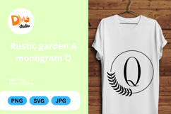 Rustic Garden Monogram Product Image 1