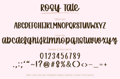 Rosy Tale - Handwritten Script Font Product Image 17