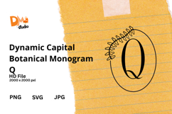 Dynamic Capital Botanical Monogram Product Image 1