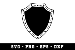 Tampler Shield Svg Design| SVG Cut files | Cricut Product Image 1