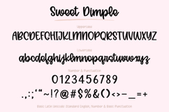 Sweet Dimple - Handwritten Script Font Product Image 17