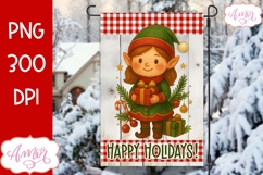 Merry Christmas garden flag PNG BUNDLE Product Image 10