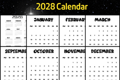 2028 Calendar Product Image 2