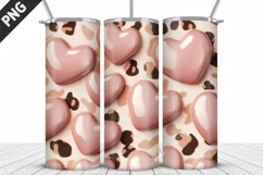 Valentines Love Skinny Tumbler PNG Wrap| Valentines Tumbler Product Image 2