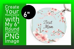 Circular Sublimation Keychain - Mother's Day Edition Product Image 1