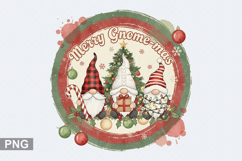 Merry gnome mas Sublimation - Christmas PNG Design Product Image 1