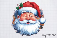 Retro Christmas Sublimation Clipart PNG Product Image 1