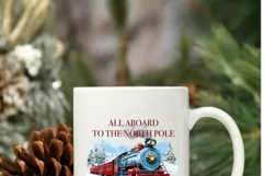 Polar Express PNG, Merry Christmas Sublimation Design Product Image 5
