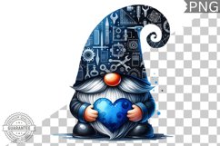 Father&#039;s Day Gnome Sublimation - Clipart PNG Design Product Image 1