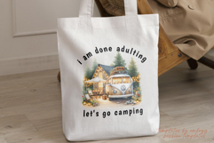 Funny Camping Sublimation Tshirt Design Png Product Image 3