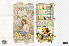 Reading &amp; Coffee Png Sublimation - Reading Png Product Image 1