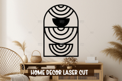 Mid Century Wall Art Laser Cut File for Home Decor Product Image 1