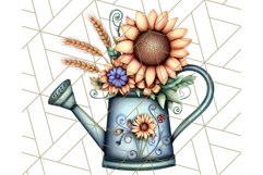 Fall Market Stall Clipart PNG, Rustic Autumn Clip Art Product Image 5