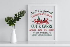 Farmhouse Christmas Sign SVG Bundle, Christmas Sign SVG Product Image 5