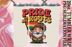 Wholesome joy 20oz tumbler wrap, Juneteenth Product Image 1