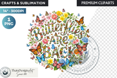 Bloom &amp; Bright Spring Quotes for Sublimation and POD Product Image 1