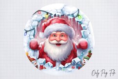 3D Pink Christmas Ornament Break clipart png Product Image 1