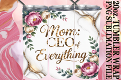 PRESENT OF HARMONY 20oz TUMBLER WRAP, Mother's Day Product Image 1