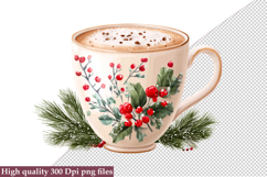 Christmas Coffee Sublimation, Bundle Christmas Clipart Product Image 7