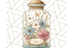 Vintage Cottagecore PNG Clipart, Phones Teacups Home Decor Product Image 5