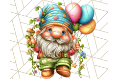 Gnomes at Work Clipart PNG, Cute Gnomes PNG Illustration Product Image 5
