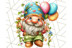 Gnomes at Work Clipart PNG, Cute Gnomes PNG Illustration Product Image 5