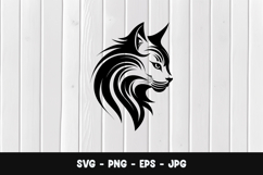 Wolf Side Profile SVG PNG Product Image 1
