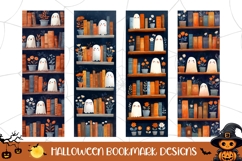 Kids Halloween Bookmark PNG, Books Bookmark Designs Product Image 1
