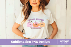 Cutest Pumpkin in the Patch Coquette Girly Halloween DTF PNG Product Image 2