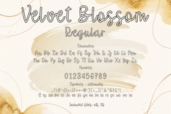 Velvet Blossom Fonts, Cute Font Bundle, Script Handwritten Product Image 16